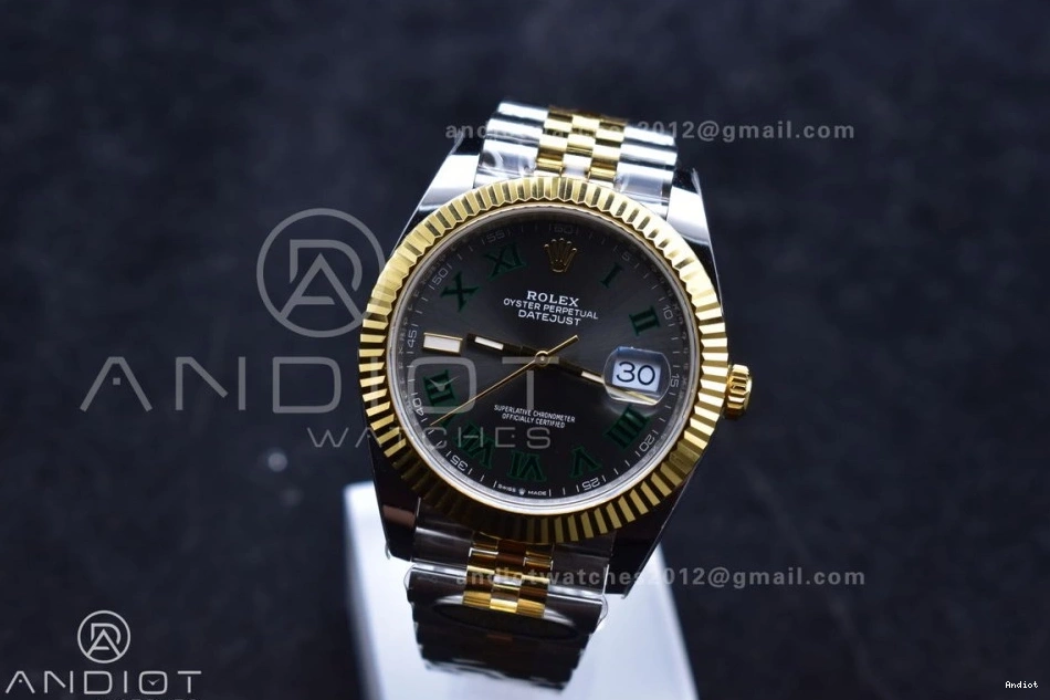 on FashionForward Dial 126333 Roman Weight) Jubilee 904L 620 (Gain SH3235 YG YG Edition DateJust Best 41 Bracelet 1:1 Steel ARF SS Gray Green SS 0708